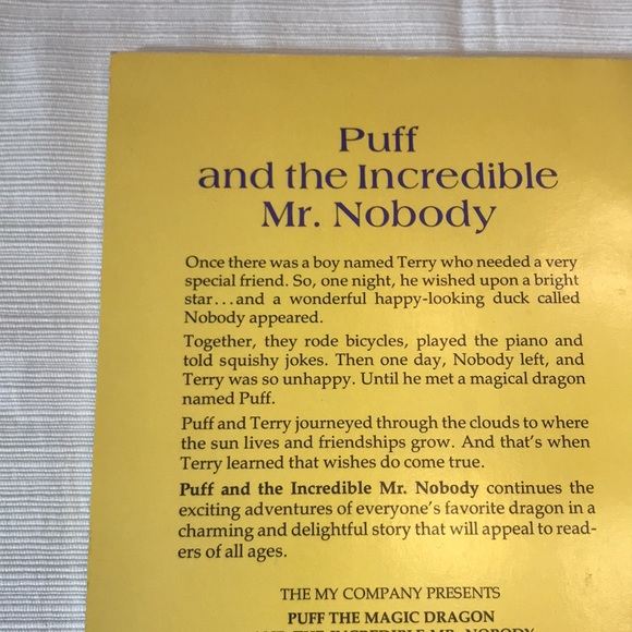 COPY - 🎉2 for $15 Sale🎉Puff and the Incredible Mr. Nobody by Romeo Muller - Picture 6 of 11